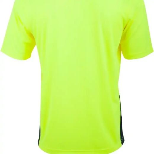 Picture of Winning Spirit, Unisex Hi Vis Bamboo Charcoal S/S Polo